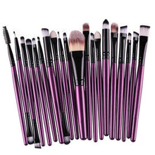 20Pcs Rose gold Makeup Brushes Set Pro Powder Blush Foundation Eyeshadow Eyeliner Lip Cosmetic Brush Beauty Make up Brushes Tool