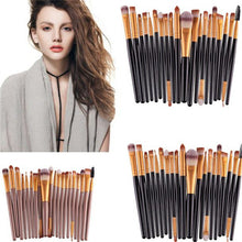 20Pcs Rose gold Makeup Brushes Set Pro Powder Blush Foundation Eyeshadow Eyeliner Lip Cosmetic Brush Beauty Make up Brushes Tool