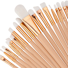 20pcs Rose gold Makeup Brushes Sets Professional Eyshadow Eyebrow Eyeliner Blush hair Cosmetic Concealer Foundation brushes Tool