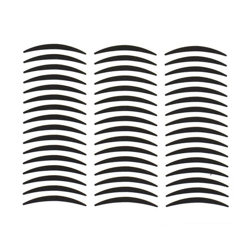 24 Pairs Narrow Black Paper Double Eyelid Sticker Tape Technical Eye Tape It makes thin eyelids clearly visible 100% new Anne