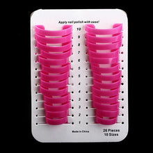 26pcs Nail Polish Glue Model Spill Proof Manicure Protector Tools+ 1 PC French Manicure Stickers Anne