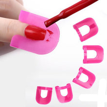 26pcs Nail Polish Glue Model Spill Proof Manicure Protector Tools+ 1 PC French Manicure Stickers Anne