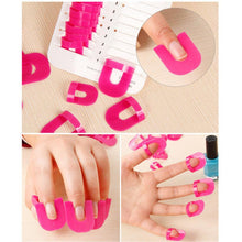 26pcs Nail Polish Glue Model Spill Proof Manicure Protector Tools+ 1 PC French Manicure Stickers Anne