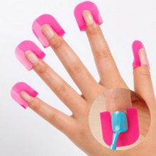 26pcs Nail Polish Glue Model Spill Proof Manicure Protector Tools+ 1 PC French Manicure Stickers Anne