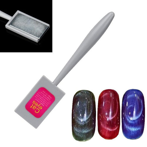 3*1.4*0.2cm New Designer Nail Art Magnet Pen for DIY Magic 3D Magnetic Cats Eyes UV Gel Polish Anne