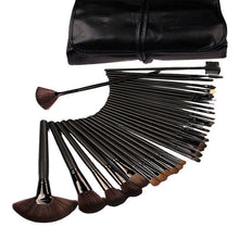 32Pcs Professional Cosmetic Makeup Brush Set Kit with Synthetic Leather Case are easy to clean brand makeup 2017