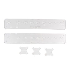 33.5*5.6*0.4cm 9 Hole Microscler Makeup Brush Holder Drying Rack Organizer Cosmetic Shelf Tool sturdy clear acrylic Anne