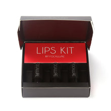 3pcs /set FOCALLURE Long-lasting Red Velvet Matte Color Pencil Lipstick Crayon Stick Makeup Set Nutritious Easy to Wear lipstick