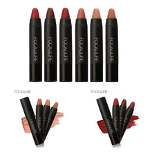 3pcs /set FOCALLURE Long-lasting Red Velvet Matte Color Pencil Lipstick Crayon Stick Makeup Set Nutritious Easy to Wear lipstick