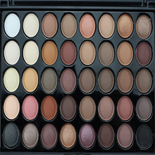 40 Color Matte Eyeshadow Palette Earth Colors Shimmer Glitter Nude Eye Shadow Power Set Cosmetic Makeup Tool Make Up