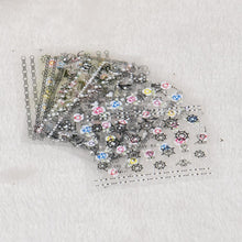 50 Sheets Nail Art Transfer Stickers 3D Design Manicure Tips Decal Decorations unhas decoradas adesivo 2017 Anne