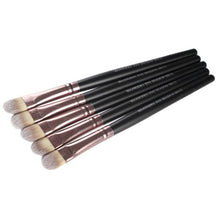 5PCS Professional makeup brushes Cosmetic Wood Eyeshadow hair Brush Powder Foundation blending makeup brush set maquillage Tool