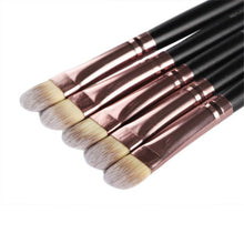 5PCS Professional makeup brushes Cosmetic Wood Eyeshadow hair Brush Powder Foundation blending makeup brush set maquillage Tool