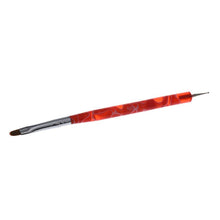 5Pcs 2-Ways Acrylic UV GEL Nail Art Dotting Brush Pen Noly + Acrylic Material As picture show Colour Anne