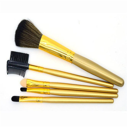 5pcs Professional Makeup Brushes Set Cosmetics Blush Lip Brow Eyeshadow Eyebrow Brush Powder Blending Concealer Brushes tools