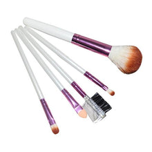 5pcs Professional Makeup Brushes Set Cosmetics Blush Lip Brow Eyeshadow Eyebrow Brush Powder Blending Concealer Brushes tools