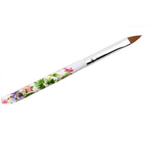 5pcs UV Gel Acrylic Nail Art Brush Painting Pen Set Nail Design Manicure Tool Wood Nylon Hair material Anne