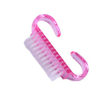 6.5cmx3.5cmx1.3cm 6 PCS Nail Art Cleaning Brush After File Manicure Pedicure Handy Plastic Handle Easy To Hold Anne