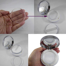 6.9x3.4x0.8 cm/5.5cm 3 Shape Fashion Transparent Silicone Beauty Diaphanous Sponge Make Up Puff Silicone gel Material Anne