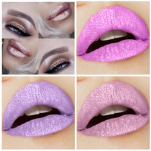 6 Colors FOCALLURE Fashion Lipstick Cosmetics Women Sexy Lips Metallic Lip Gloss Moisturizing Airtight Long Lasting Lip