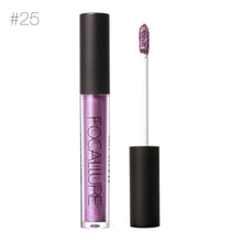 6 Colors FOCALLURE New Fashion Lipstick Cosmetics Women Sexy Lips Metallic Moisturizing Airtight Lip Gloss Long Lasting Lip #67