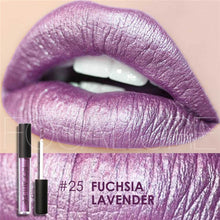 6 Colors FOCALLURE New Fashion Lipstick Cosmetics Women Sexy Lips Metallic Moisturizing Airtight Lip Gloss Long Lasting Lip #67