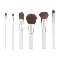 6PCS Charcoal Fibre Cosmetic Makeup Brush Lip Makeup Brush Eyeshadow Brush animal hair and fiber Material makeup kwasten Anne