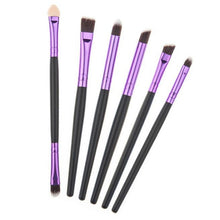 6PCS New Cosmetic Brush Makeup Lip eyebrows eyelashes eyes Sets Kits Tools Concealer Professional rose gold makeup Brushes