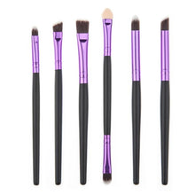 6PCS New Cosmetic Brush Makeup Lip eyebrows eyelashes eyes Sets Kits Tools Concealer Professional rose gold makeup Brushes