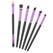 6PCS New Cosmetic Brush Makeup Lip eyebrows eyelashes eyes Sets Kits Tools Concealer Professional rose gold makeup Brushes