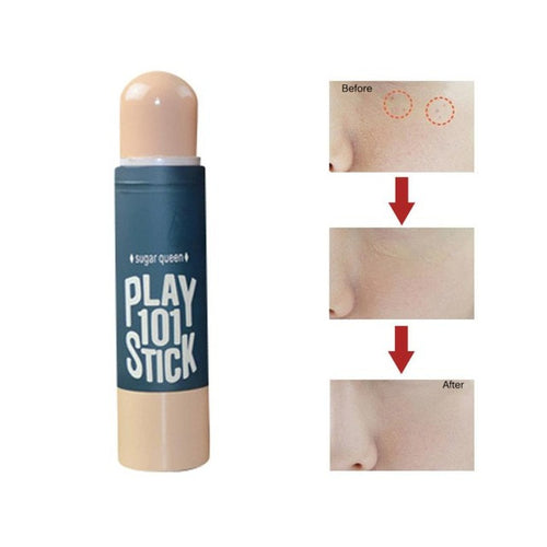 6g Net weight New Top Fashion Face Eye Foundation Concealer Highlight Contour Pen Stick Makeup Natrual Cream Anne