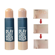 6g Net weight New Top Fashion Face Eye Foundation Concealer Highlight Contour Pen Stick Makeup Natrual Cream Anne