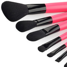 7 Pcs Makeup Kit Cosmetic Brush Set Make Up Brushes Kit With Box with fine yarn bag inside make up brushes set high quality 2017