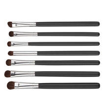 7pcs Eyeshadow Makeup Brushes sets Professional Eyebrow Foundation Blusher Concealer Lip Cosmetic Brush Tools