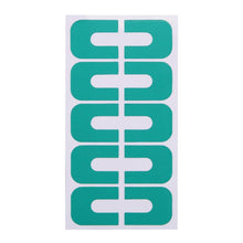 8*18cm As picture showed Color Nail Art Spill Proof Nail Stickers Transfer Stickers Manicure Tips 2017 Anne