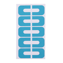 8*18cm As picture showed Color Nail Art Spill Proof Nail Stickers Transfer Stickers Manicure Tips 2017 Anne