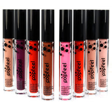 8 Colors popfeel Lip Gloss Women Makeup Matte Pencil Beauty Long Lasting Lipstick Freeshipping Hot