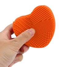 82*74*28MM Silicone Fashion Egg Cleaning Glove Makeup Washing Brush Scrubber Tool Cleaners esponja de silicone para maquiagem