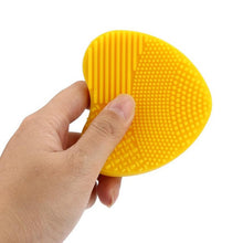 82*74*28MM Silicone Fashion Egg Cleaning Glove Makeup Washing Brush Scrubber Tool Cleaners esponja de silicone para maquiagem