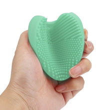 82*74*28MM Silicone Fashion Egg Cleaning Glove Makeup Washing Brush Scrubber Tool Cleaners esponja de silicone para maquiagem