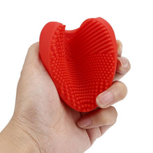 82*74*28MM Silicone Fashion Egg Cleaning Glove Makeup Washing Brush Scrubber Tool Cleaners esponja de silicone para maquiagem