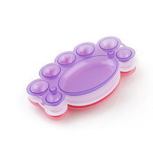 About 17 cm 1PC Lot Drawing Painting Tool Nail Art Polish Color Mixing Palette Dish plastic Material Anne