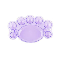 About 17 cm 1PC Lot Drawing Painting Tool Nail Art Polish Color Mixing Palette Dish plastic Material Anne