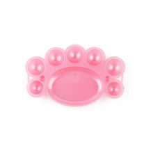 About 17 cm 1PC Lot Drawing Painting Tool Nail Art Polish Color Mixing Palette Dish plastic Material Anne