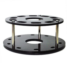 Acrylic Material 10 Hole Oval Makeup Brush Holder Drying Rack Organizer Cosmetic Shelf Tool Anne