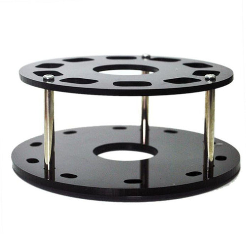 Acrylic Material 10 Hole Oval Makeup Brush Holder Drying Rack Organizer Cosmetic Shelf Tool Anne