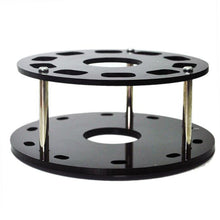 Acrylic Material 10 Hole Oval Makeup Brush Holder Drying Rack Organizer Cosmetic Shelf Tool Anne