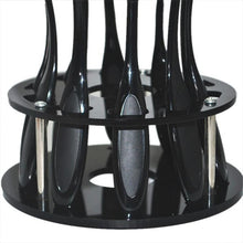 Acrylic Material 10 Hole Oval Makeup Brush Holder Drying Rack Organizer Cosmetic Shelf Tool Anne