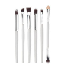 All brushes are made with animal hair and fiber 6PCS Cosmetic Makeup Brush Lip Makeup Brush Eyeshadow Brush Anne