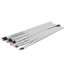 All brushes are made with animal hair and fiber 6PCS Cosmetic Makeup Brush Lip Makeup Brush Eyeshadow Brush Anne